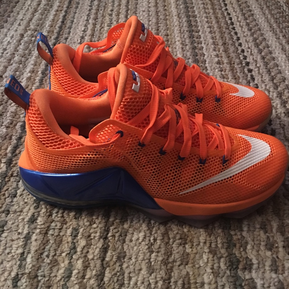 Nike Lebron 12 Low Bright Citrus Size 10 - Picture 3 of 8